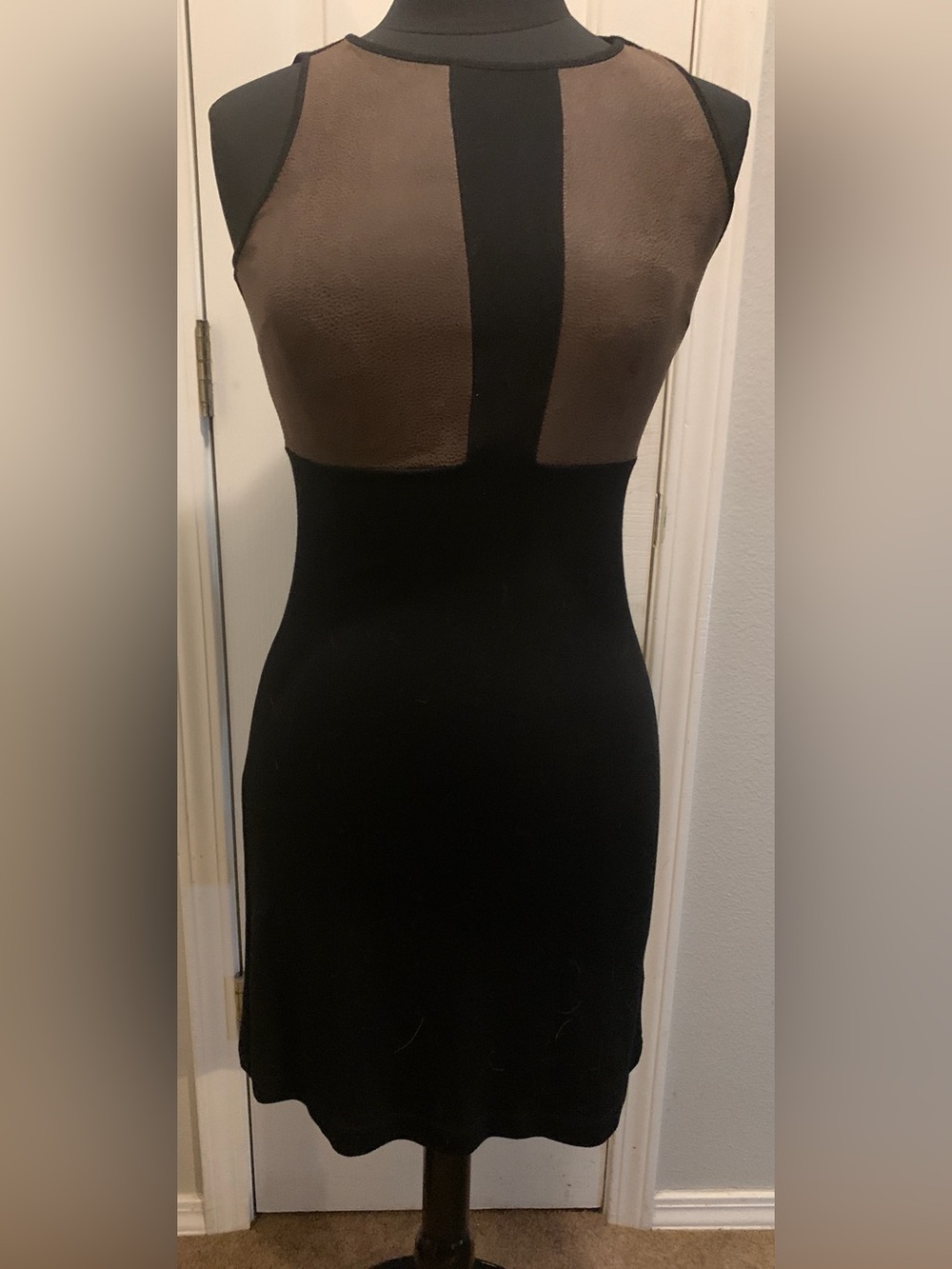 Premise two-tone colorblock sheath dress